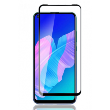 Защитное стекло черное 10D для Huawei P40 lite/Nova 6SE HTM